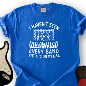 Concert Bucket List T-Shirt