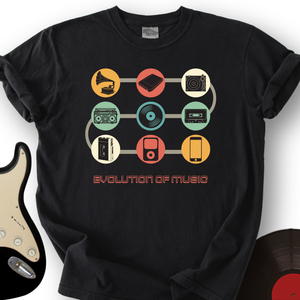 Evolution of Music T-Shirt