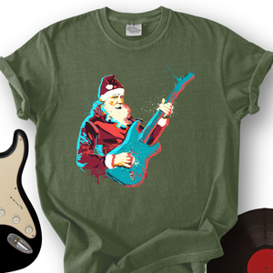 Guitar Santa T-Shirt