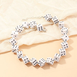 Lucky Roll Dice Choker