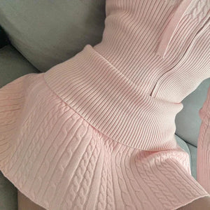 Soft Girl Pink Mini Skirt