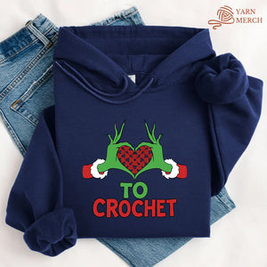 Yarnville Heart Hoodie