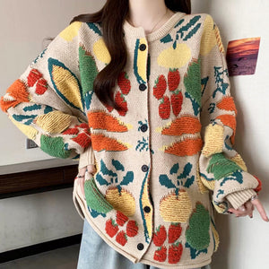 Farmers Market Aesthetic Cardigan