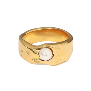 Coastal Granddaughter Pearl Ring