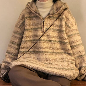 Grandma Aesthetic Fleece Pullover