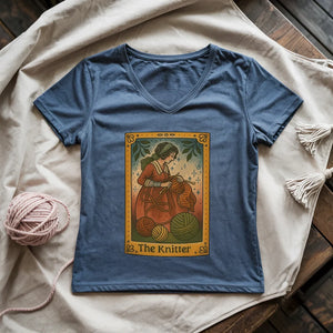 Knit Witch Lady V-neck