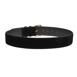 Old Money Suede Wide Belt