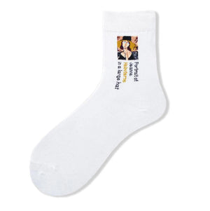 Portrait Of Jeanne Hebuterne Socks