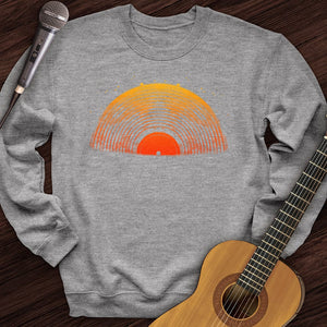 Half Record Crewneck