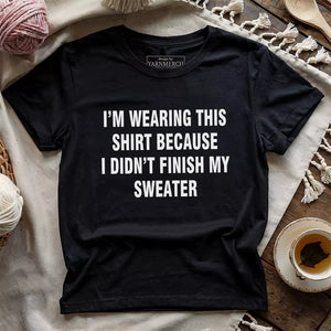 Wearing This T-shirt