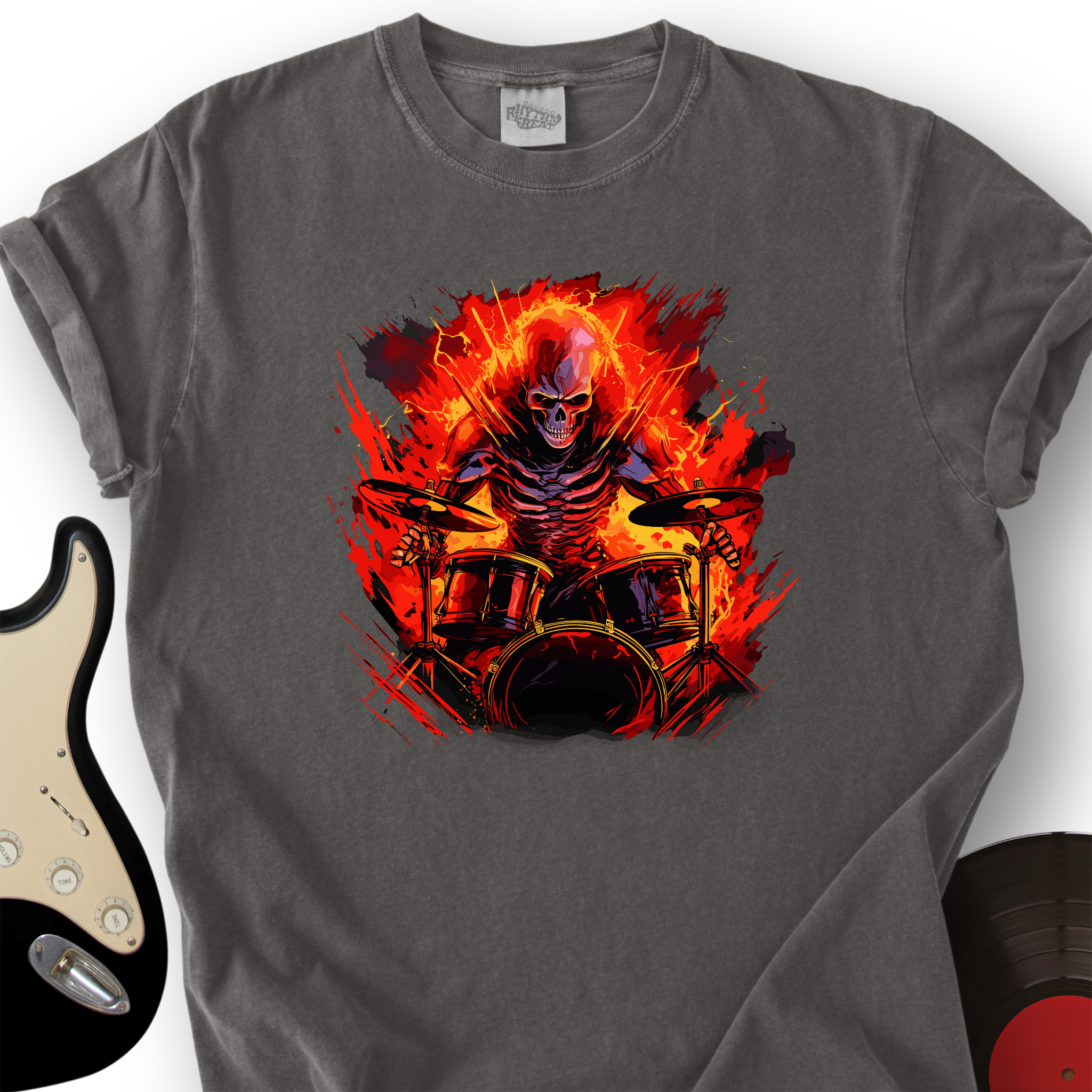 Fiery Drummer T-Shirt
