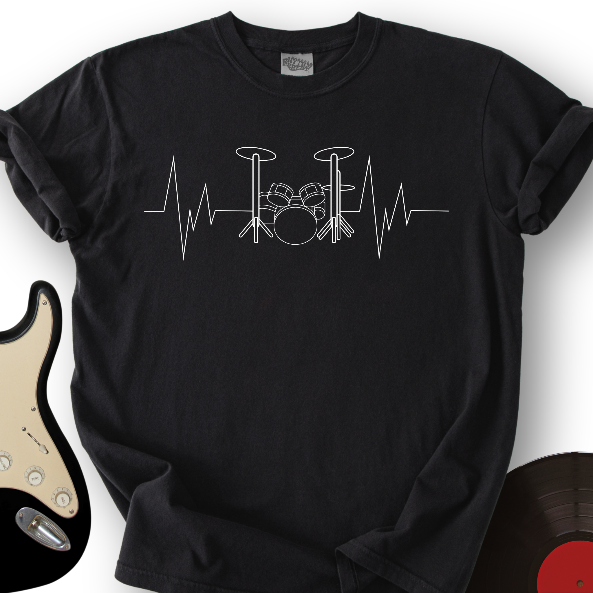 Drummer Heartbeat T-Shirt