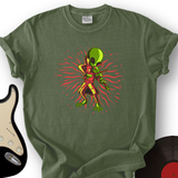 Alien Playing Violin T-Shirt
