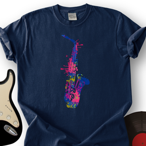 Cartoon Sax T-Shirt