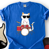 Drummer Cat T-Shirt