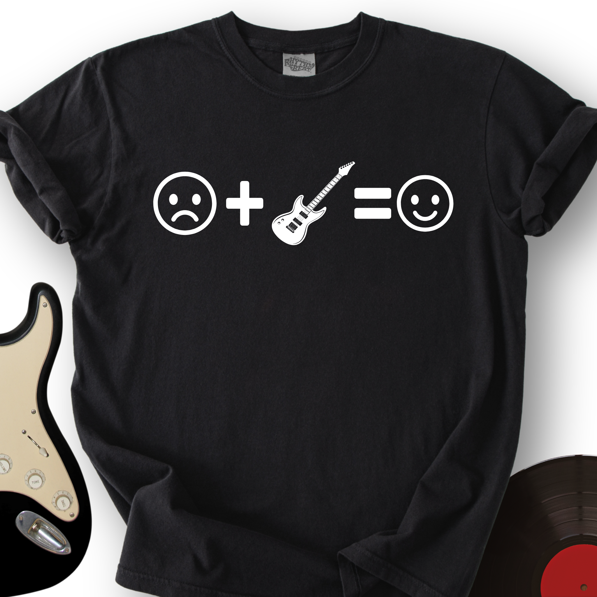 Electric Guitar Makes Me Happy T-Shirt