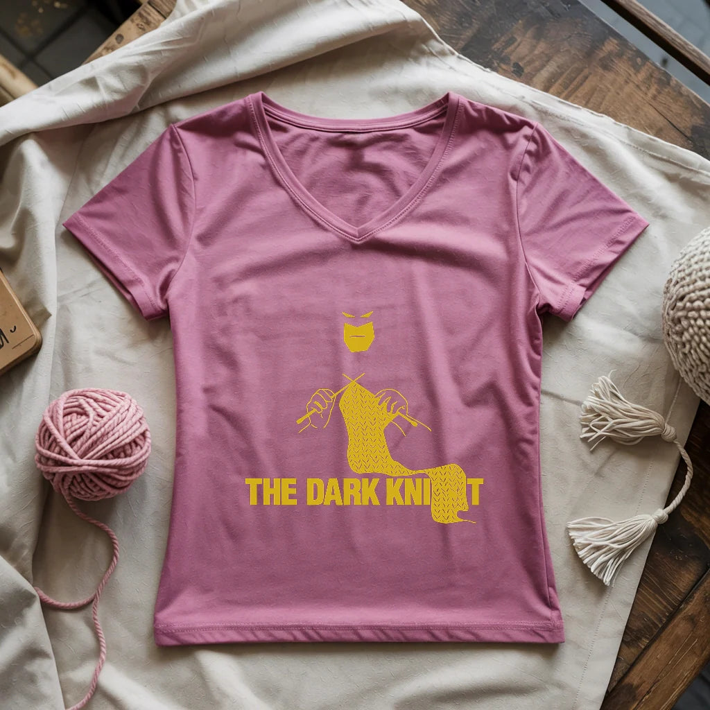 The Dark Knit Lady V-neck