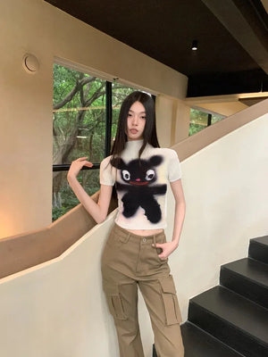 Black Monster Top