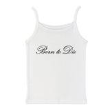 Born to Die Y2K Tank Top