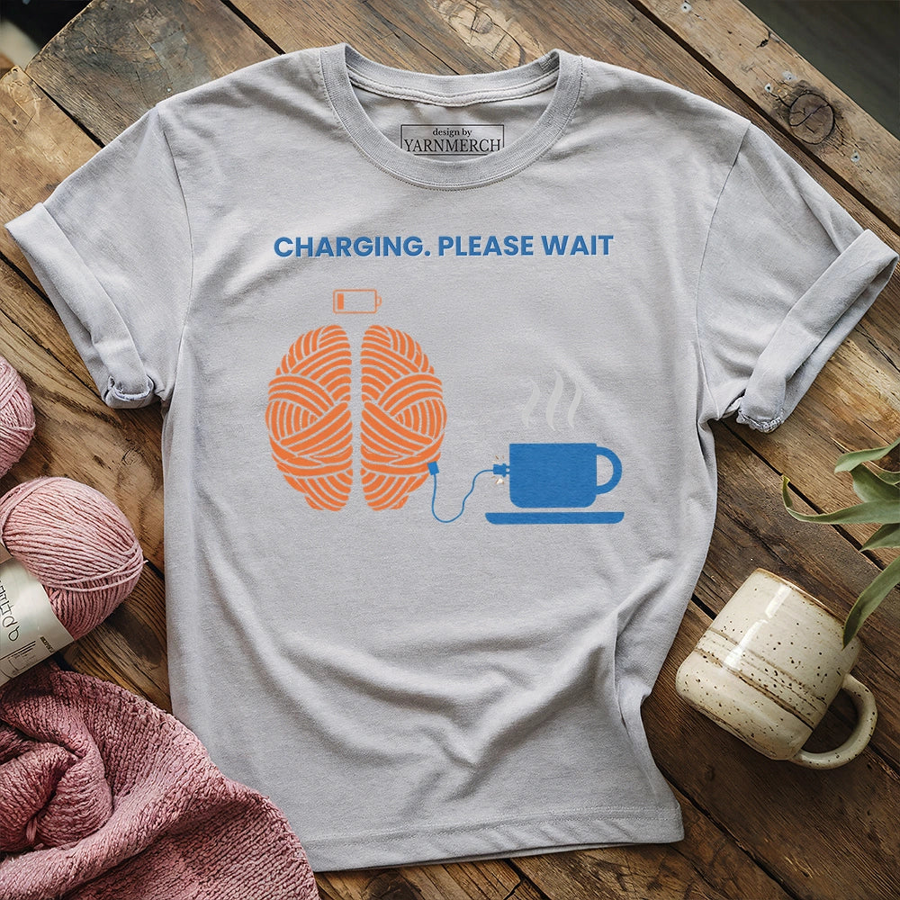 Charging. Please Wait T-shirt