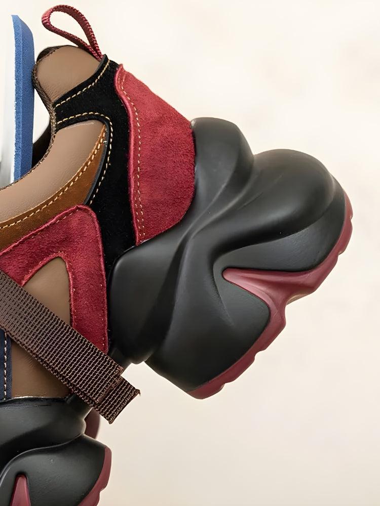Color Block Platform Sneakers