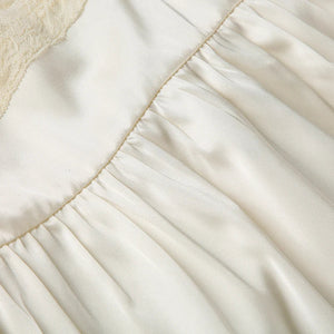 Coquette Split Front Lace Top