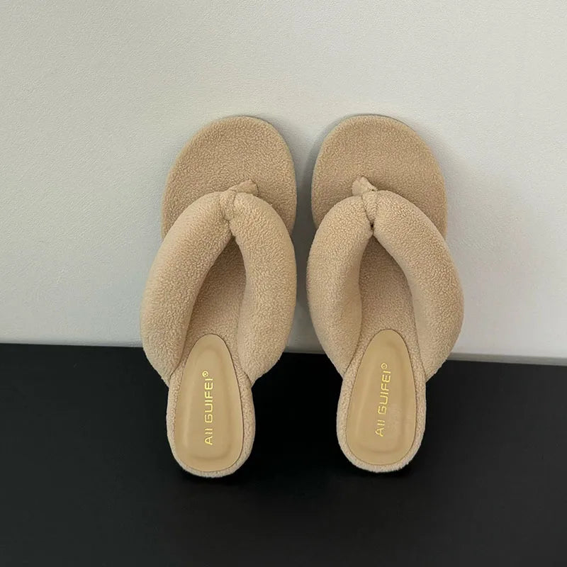 Fluffy Flip Flops