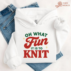 Fun It Is To Knit Hoodie