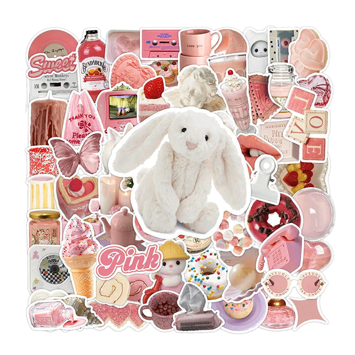 Soft Girl Aesthetic Sticker Pack