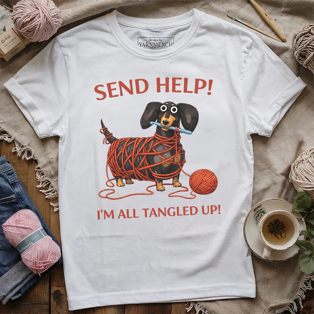 Tangled In Yarn T-shirt
