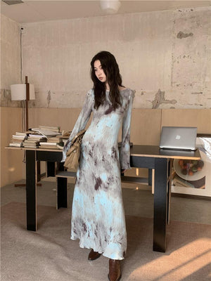 Tie Dye Maxi Dress