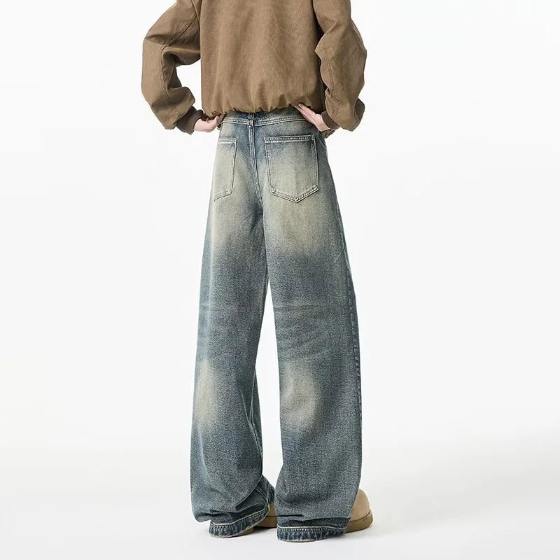 Washed Wide Leg Pants