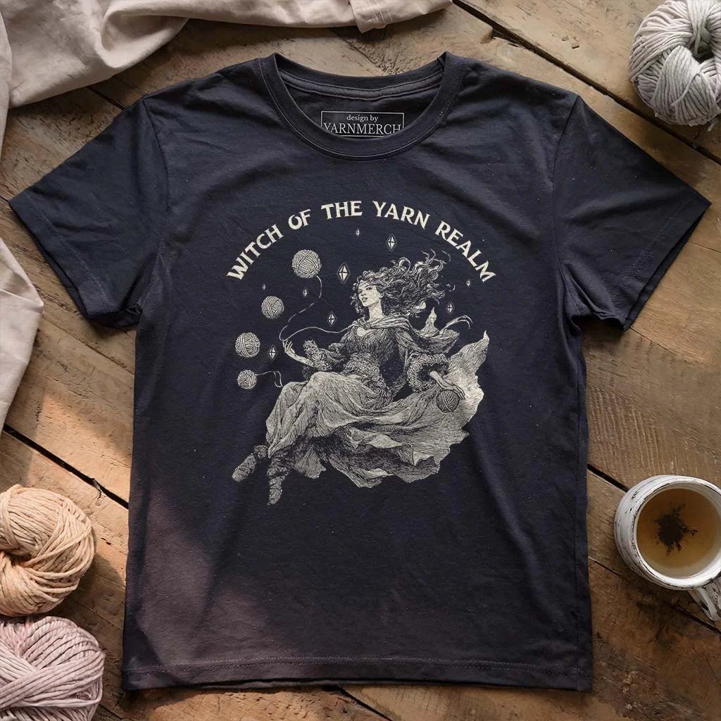 Witch Of The Yarn Realm T-shirt