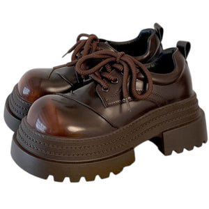 Teen Craft Platform Oxford Boots