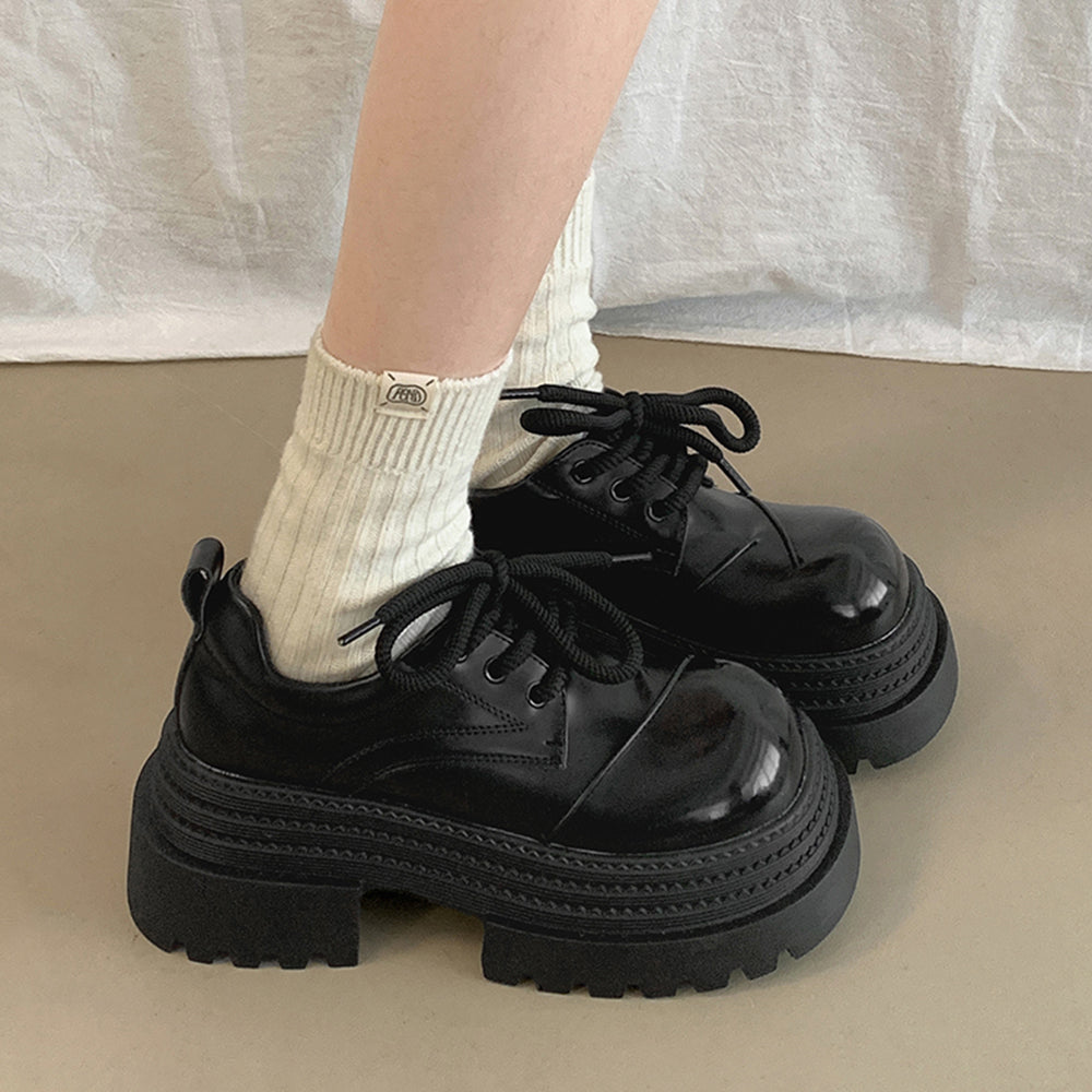 Teen Craft Platform Oxford Boots