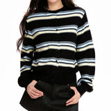 Drama Dealer Striped Cardigan