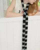 Teen Craft Striped Skinny Scarf