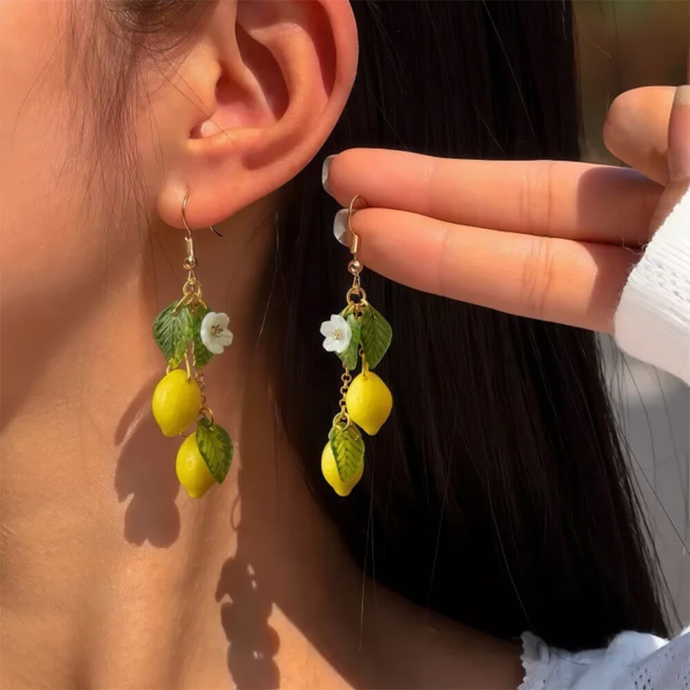 Amalfi Lemon Earrings