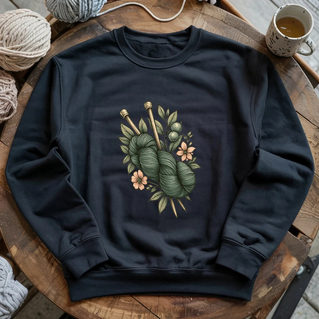 Botanical Yarn Sweatshirt