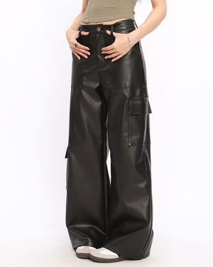 Rock The Scene Leather Trousers