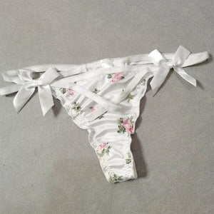 Coquette Bow Floral Lace Panty