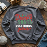 Santa Bring Yarn Sweatshirt