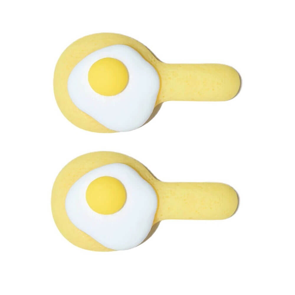 Fun Egg Shaped Hair Clips Pack