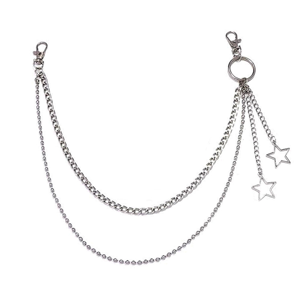 Grunge Star Pant Chain