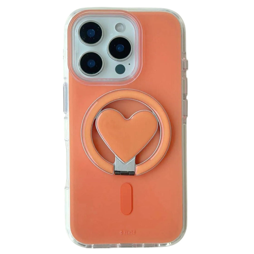 Heart Stand Holder iPhone Case