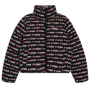 I Love Emo Puffer Jacket
