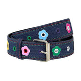 Indie Flower Aesthetic Denim Belt
