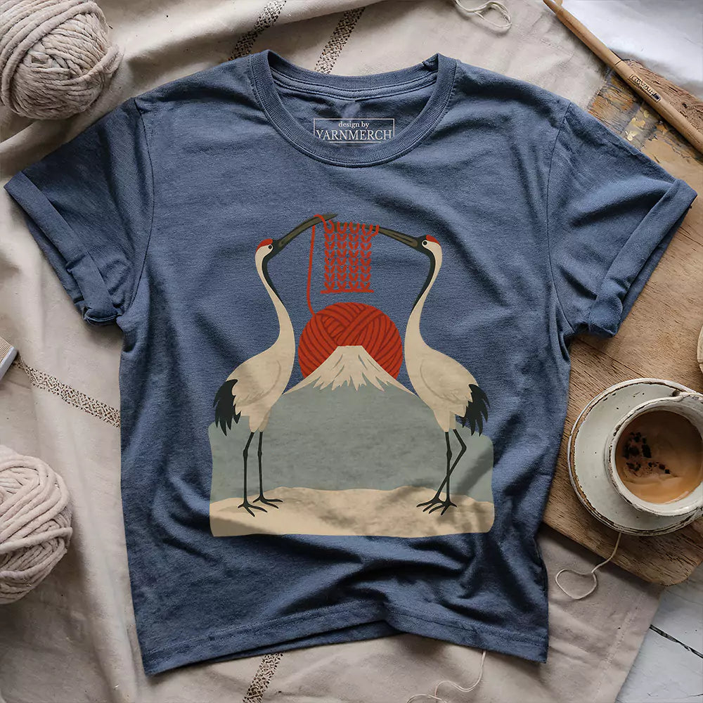 Knitting Sun T-shirt