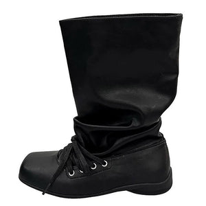 Rogue Doll Lace-Up Slouch Boots