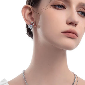 Melted Heart Earrings